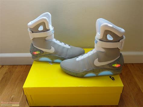 nike mag replica house slippers|back to the future air mag slippers.